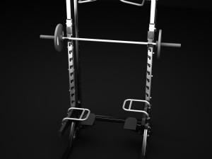half rack 3Dモデル