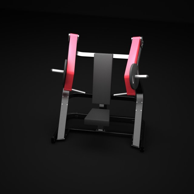 incline press 3D 模型 .c4d .max .obj .3ds .fbx .stl .blend 