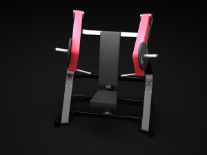 incline press 3D Model