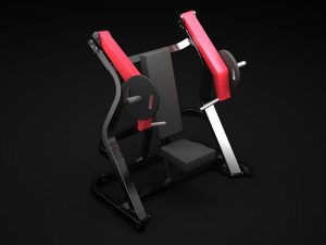 incline press 3D 模型