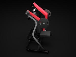 incline press 3D 模型