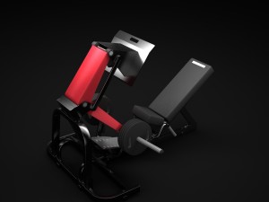 leg press 3D मॉडल