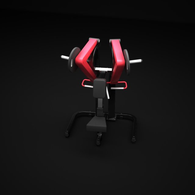 low row 3D Model .c4d .max .obj .3ds .fbx .stl .blend