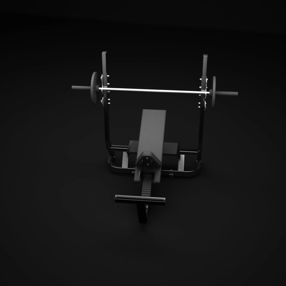 olympic incline 3D Model .c4d .max .obj .3ds .fbx .stl .blend 