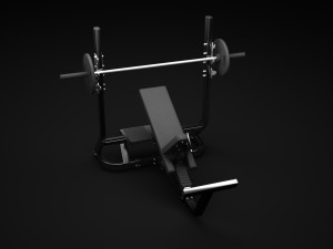 olympic incline 3D Model