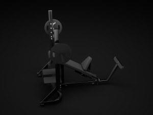 olympic incline 3D Model