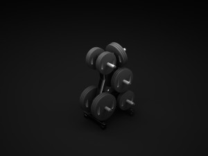 plate tree Model 3D