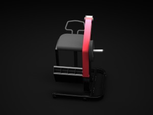 rear kick 3D Model