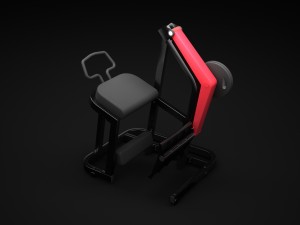 rear kick Modello 3D