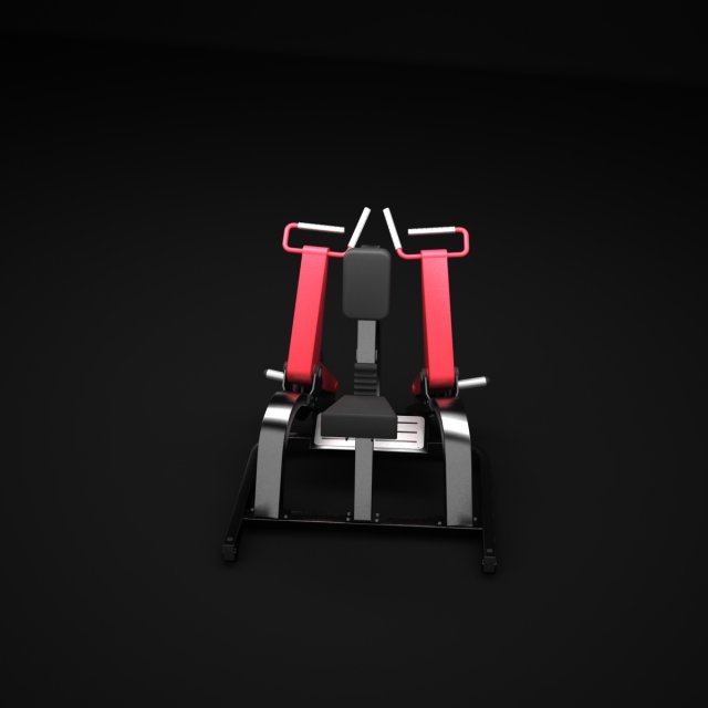 row Modello 3D .c4d .max .obj .3ds .fbx .stl .blend 