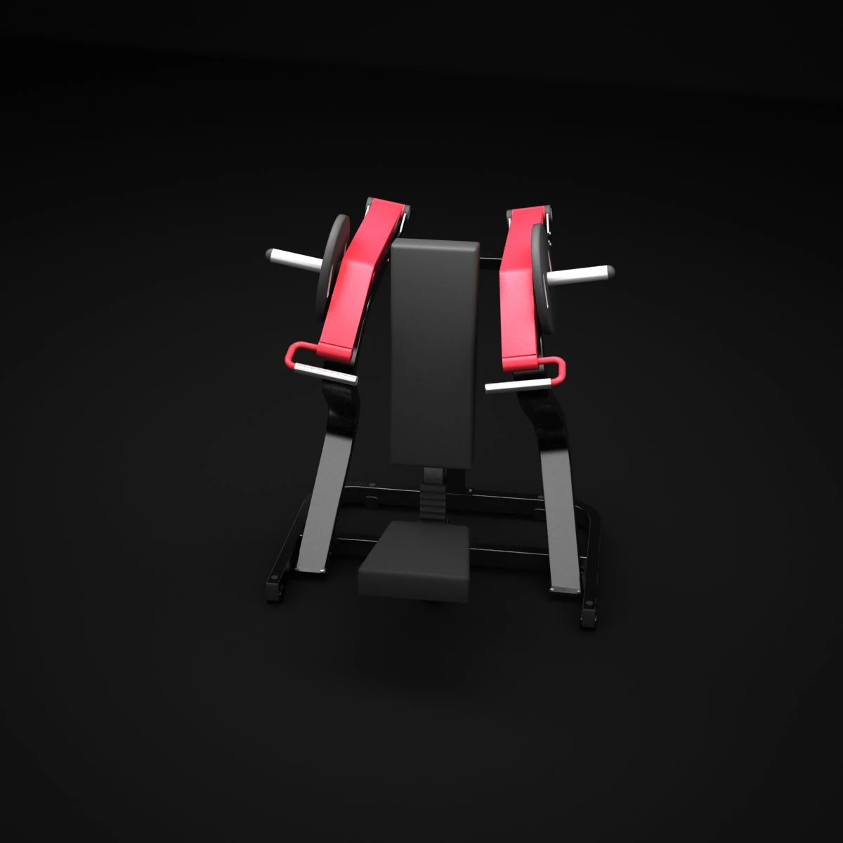 shoulder press 3D Model .c4d .max .obj .3ds .fbx .stl .blend 
