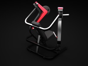 wide chest press Modelo 3D