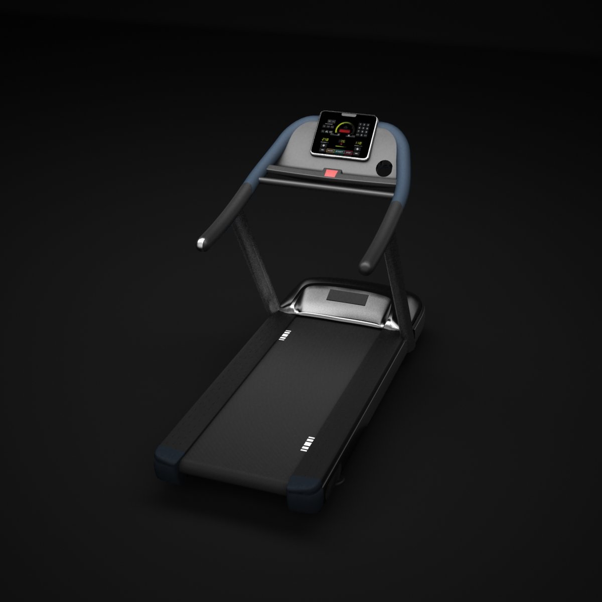 Udstyre taktik tidsplan jog forma treadmill 3D Model in Sports Equipment 3DExport