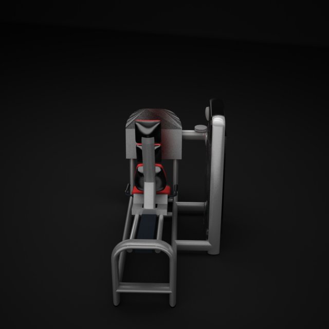 gym equipment classic 3D Model .c4d .max .obj .3ds .fbx .stl .blend