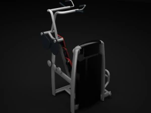 gym equipment classic 3D Model