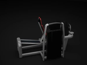 gym equipment classic 3D Model