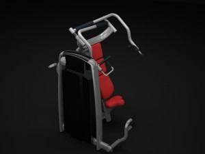 gym equipment classic 3D Model