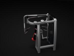 gym equipment classic 3D Model
