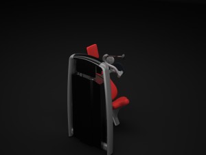 gym equipment classic 3D Model