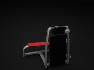 gym equipment classic 3D Model