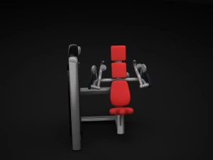 gym equipment classic 3D Model