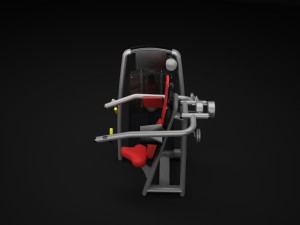 gym equipment classic 3D Model