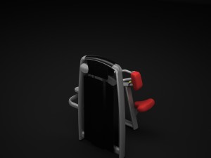 gym equipment classic 3D Model