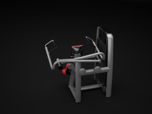 gym equipment classic 3D Model