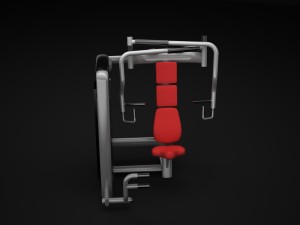 gym equipment classic 3D Model