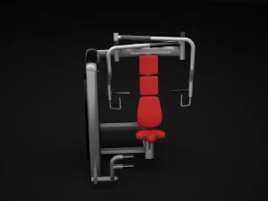 gym equipment classic 3D Model