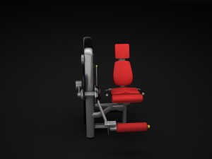 gym equipment classic 3D Model