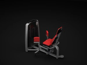 gym equipment classic 3D Model