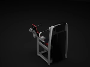 gym equipment classic 3D Model