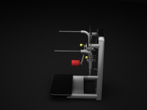 gym equipment classic 3D Model