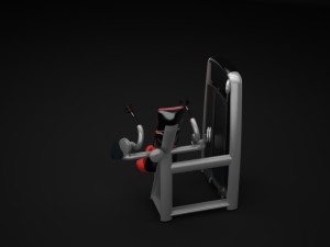 gym equipment classic 3D Model