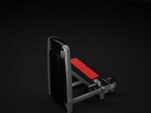 gym equipment classic 3D Model