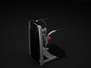 gym equipment classic 3D Model