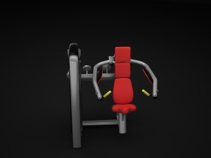 gym equipment classic 3D Model