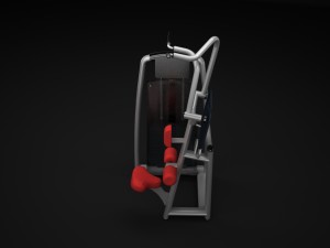 gym equipment classic 3D Model