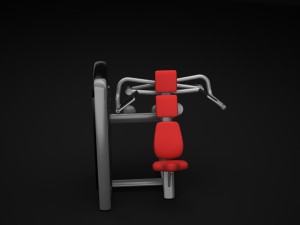 gym equipment classic 3D Model
