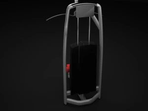 gym equipment classic 3D Model