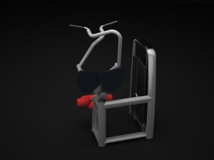 gym equipment classic 3D Model