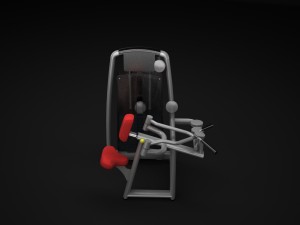 gym equipment classic 3D Model