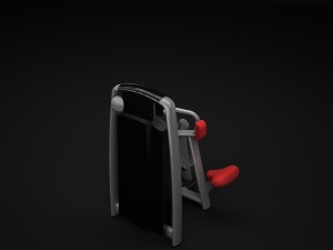 gym equipment classic 3D Model