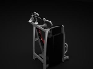gym equipment classic 3D Model