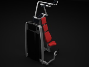 gym equipment classic 3D Model