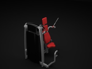 gym equipment classic 3D Model