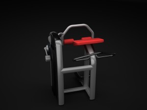 gym equipment classic 3D Model