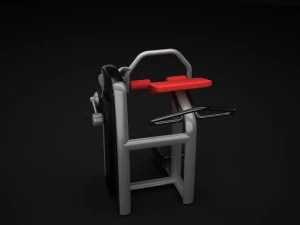gym equipment classic 3D Model