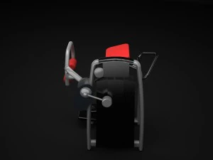 gym equipment classic 3D Model